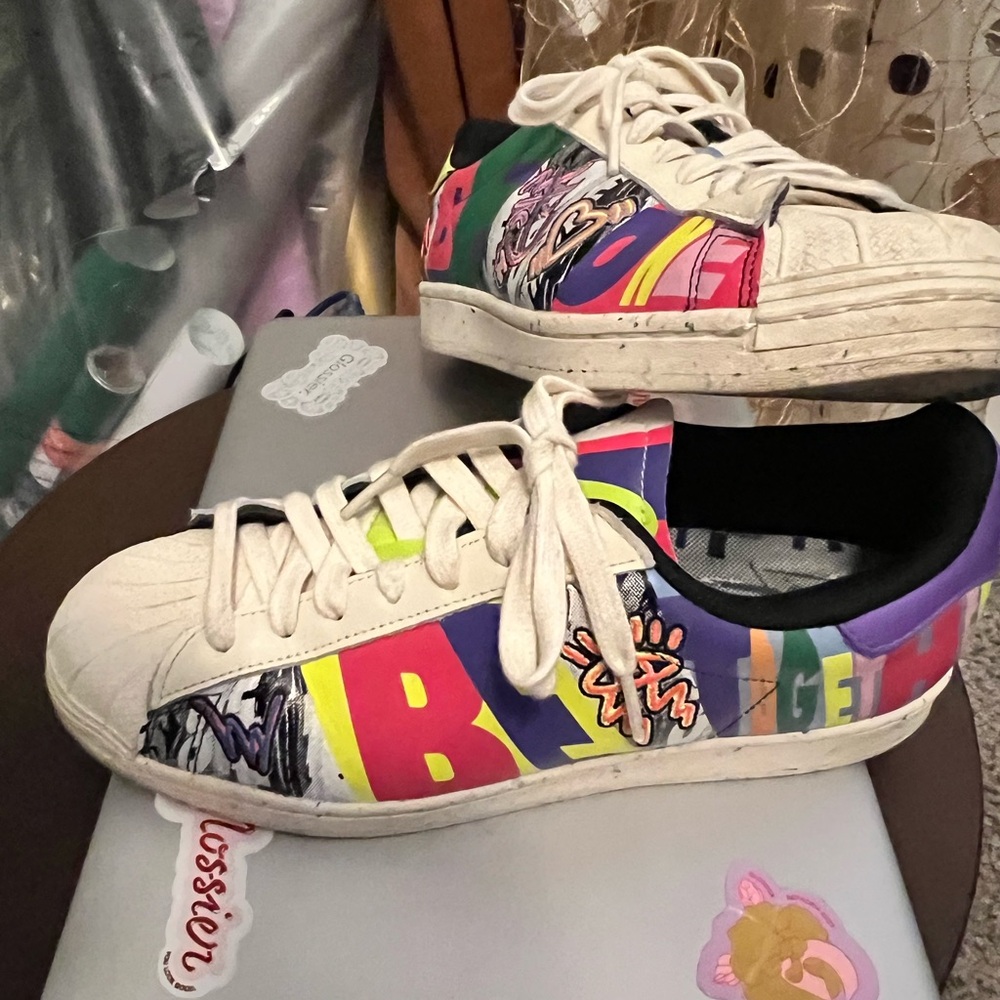 adidas Multicolor Graphic Sneakers